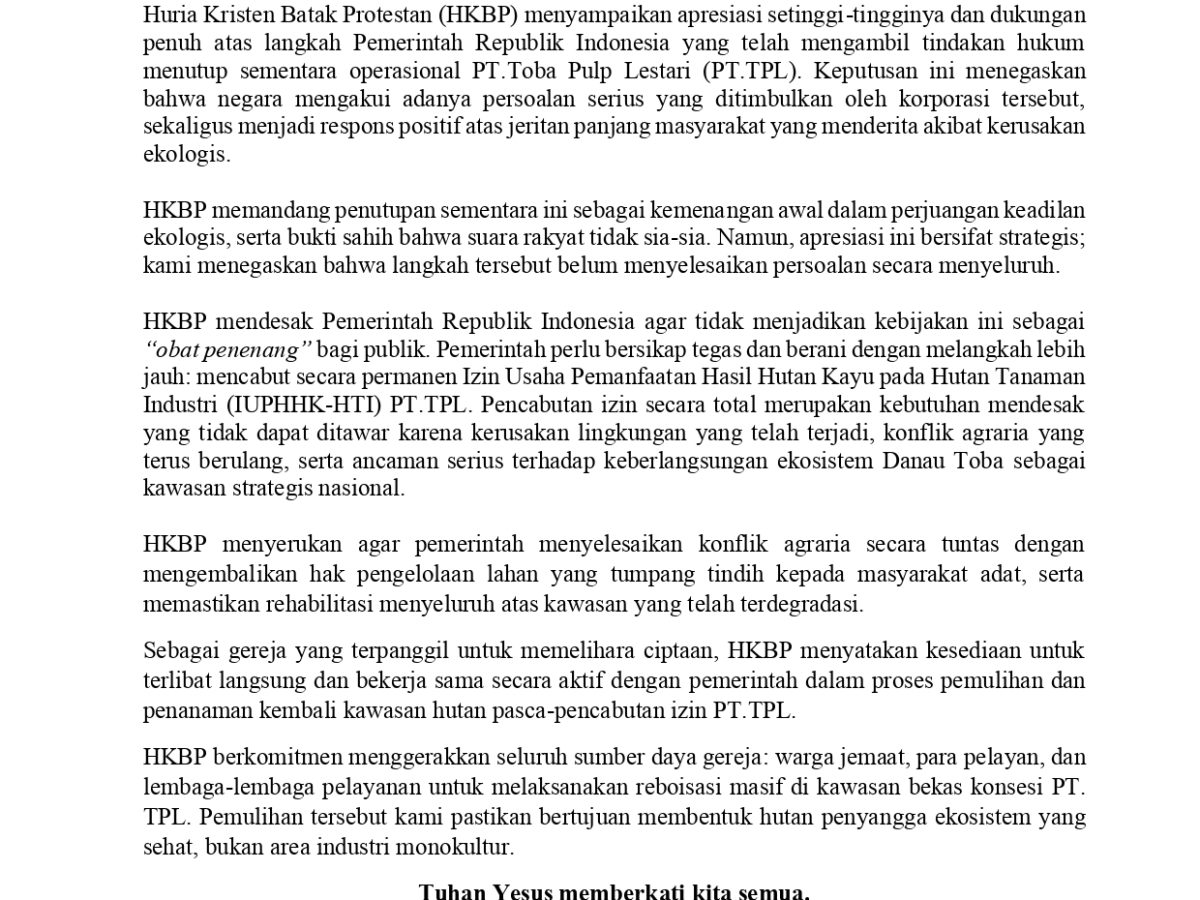 PRESS RELEASE_HKBP Apresiasi Penutupan Sementara PT TPL_page-0001